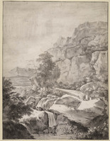 R 033
<br/>
Berglandschap
<br/>
<em>Moucheron, Frederik de (1633-1686)</em>